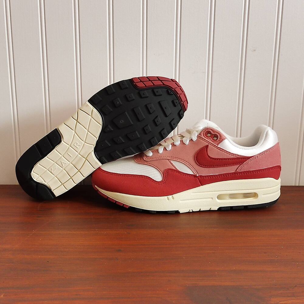 Nike Women's Size 6.5Y/8W Air Max 1 pink/White/Cream‎ - Picture 10 of 13
